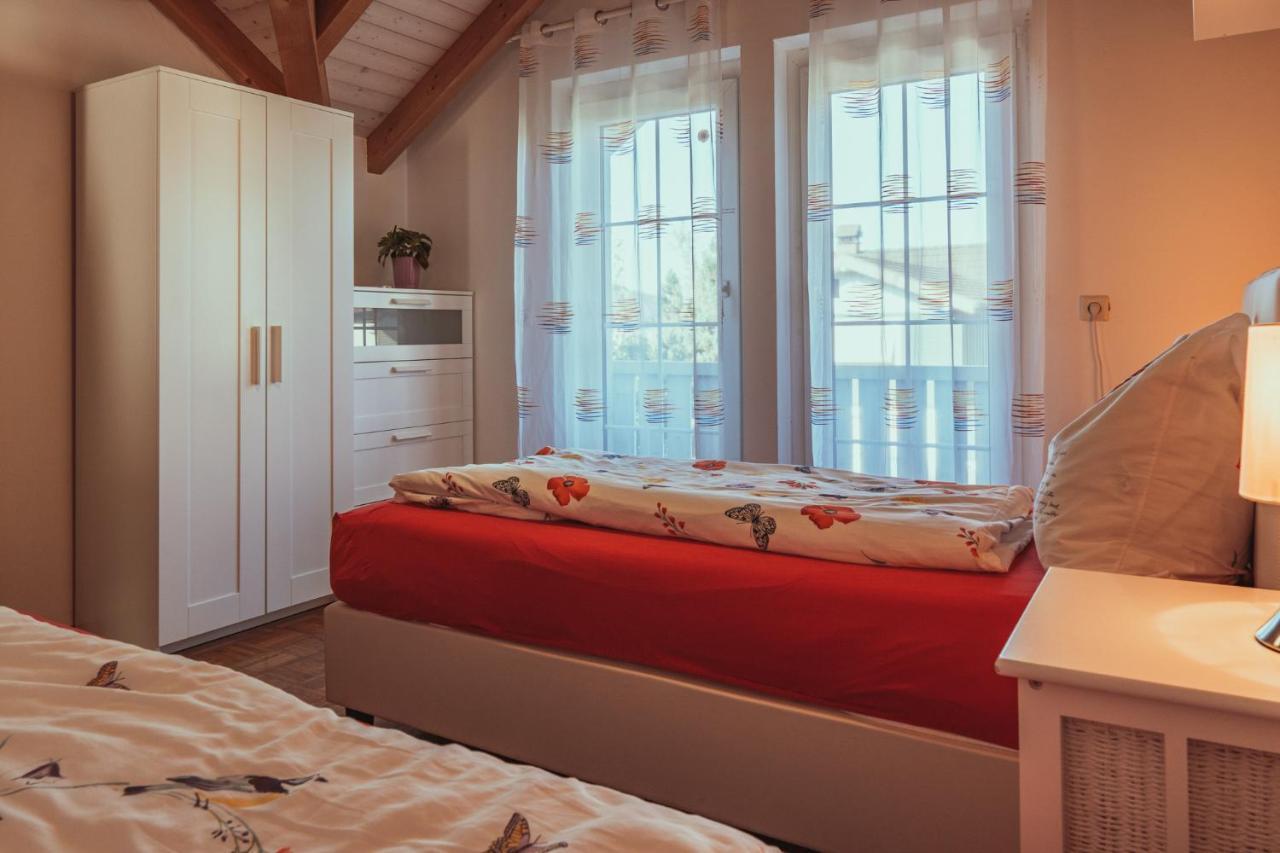 Armonia Altach, 2-6 P, 2 Schlafzimmer, Kueche, Parkplatz, Balkon, Wifi, Garten, Stellplatz Fuer Ski Ngoại thất bức ảnh